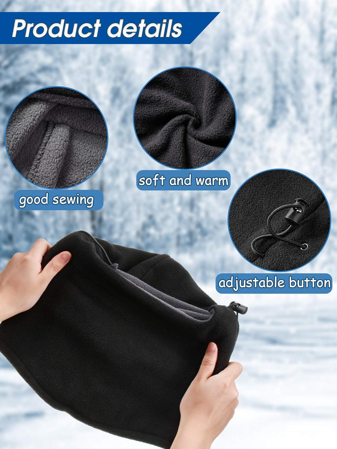 Warm Kids Balaclava for Winter - Syhood