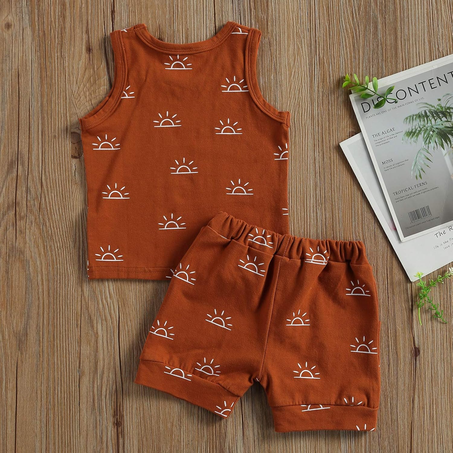 Madjtlqy Toddler Boy Summer Shorts Set