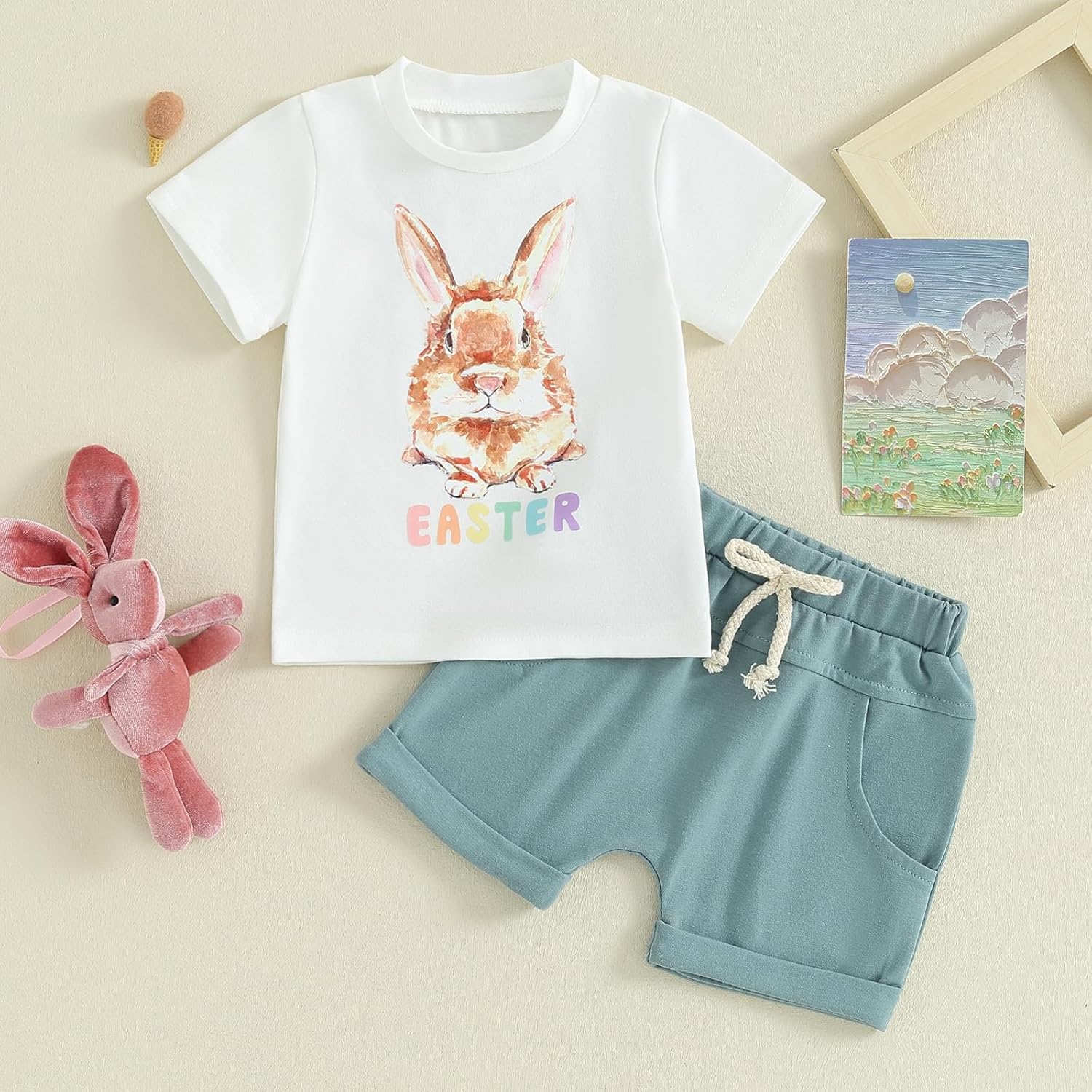 Bunny Set Toddler Boys Easter