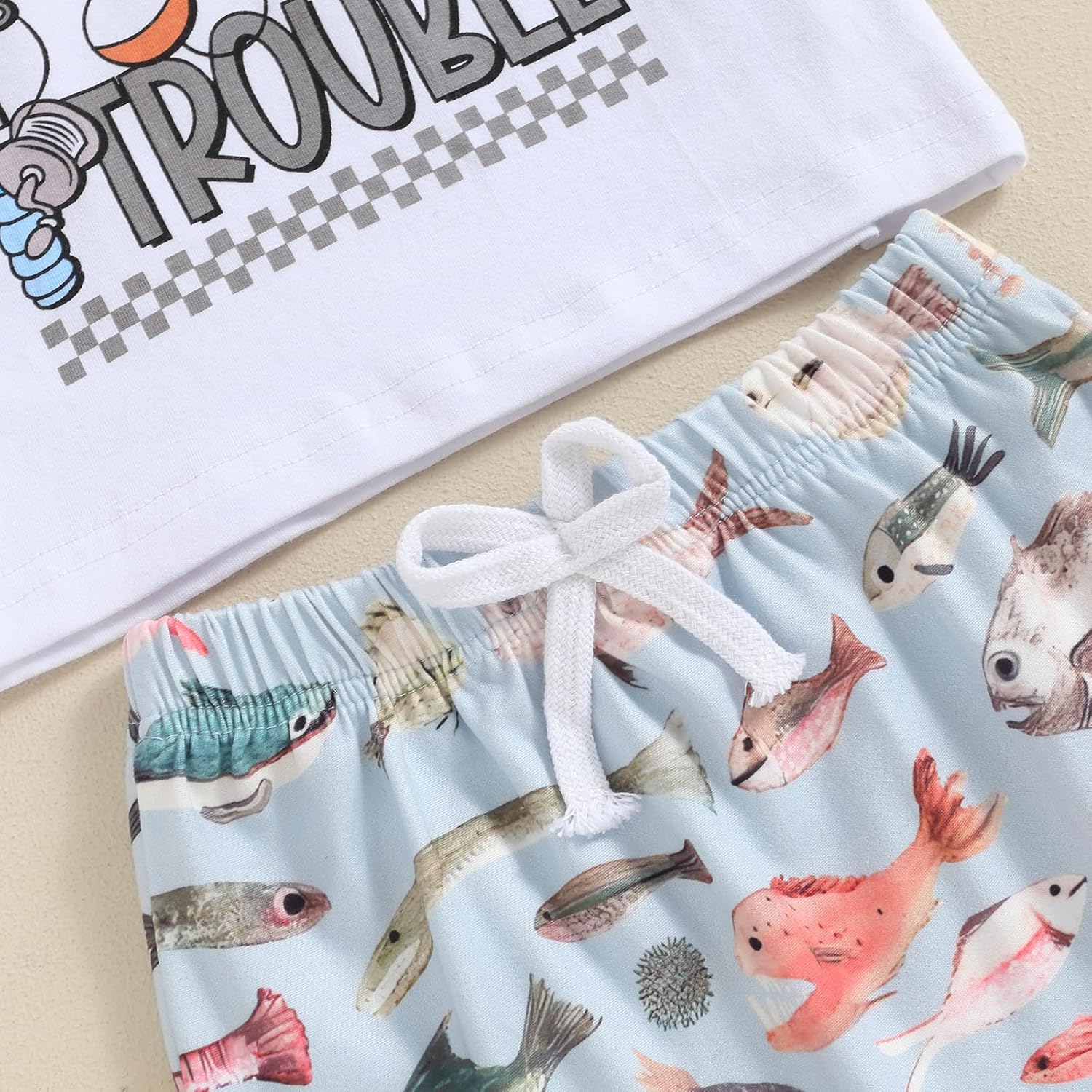 Rtnnsbbfcm Toddler Boy Summer Outfit