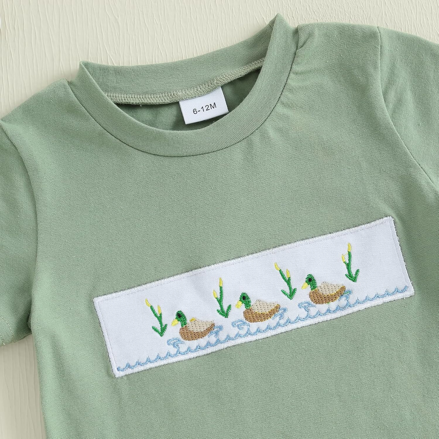 Bagilaanoe 2-Piece Summer Outfit for Toddler Boys Mallard Duck