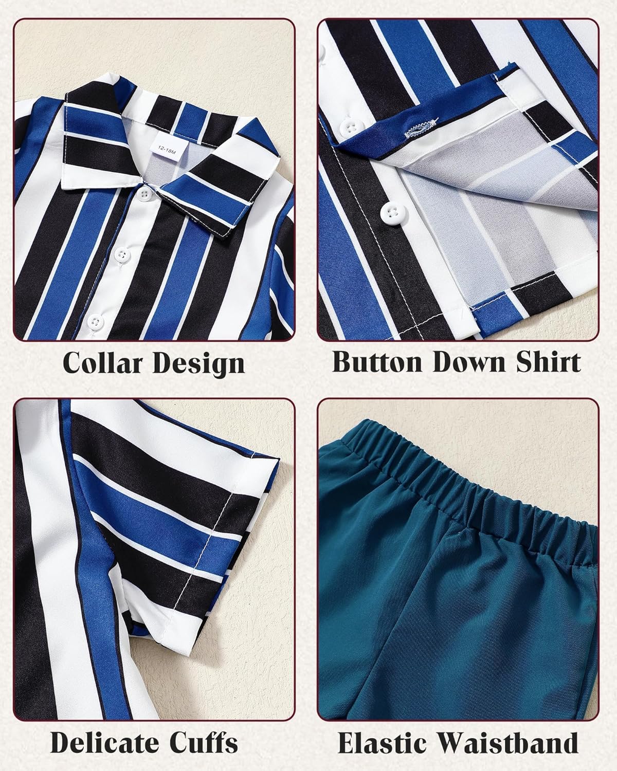Bespoke Toddler Trouble for Little Boys Kimi Bear Toddler Trouble Sets