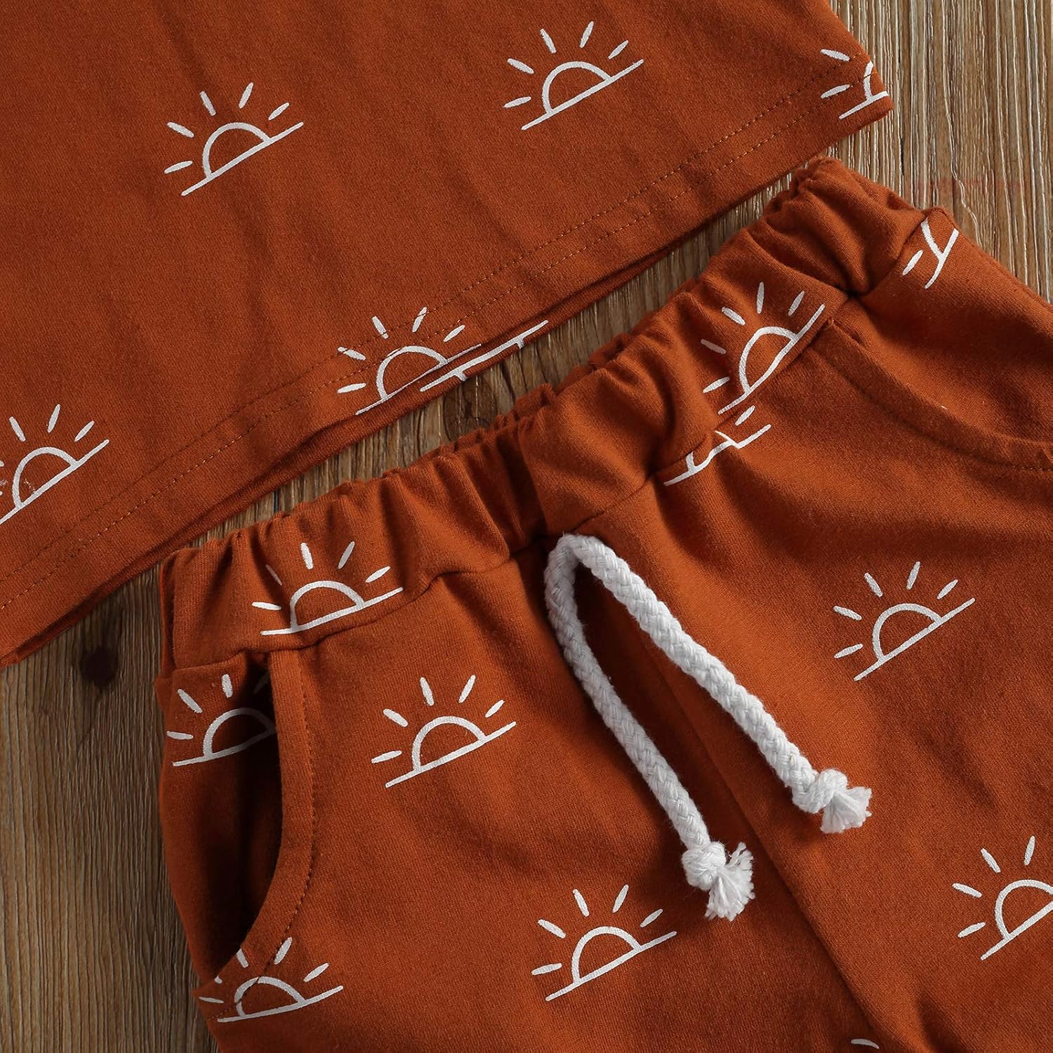 Madjtlqy Toddler Boy Summer Shorts Set