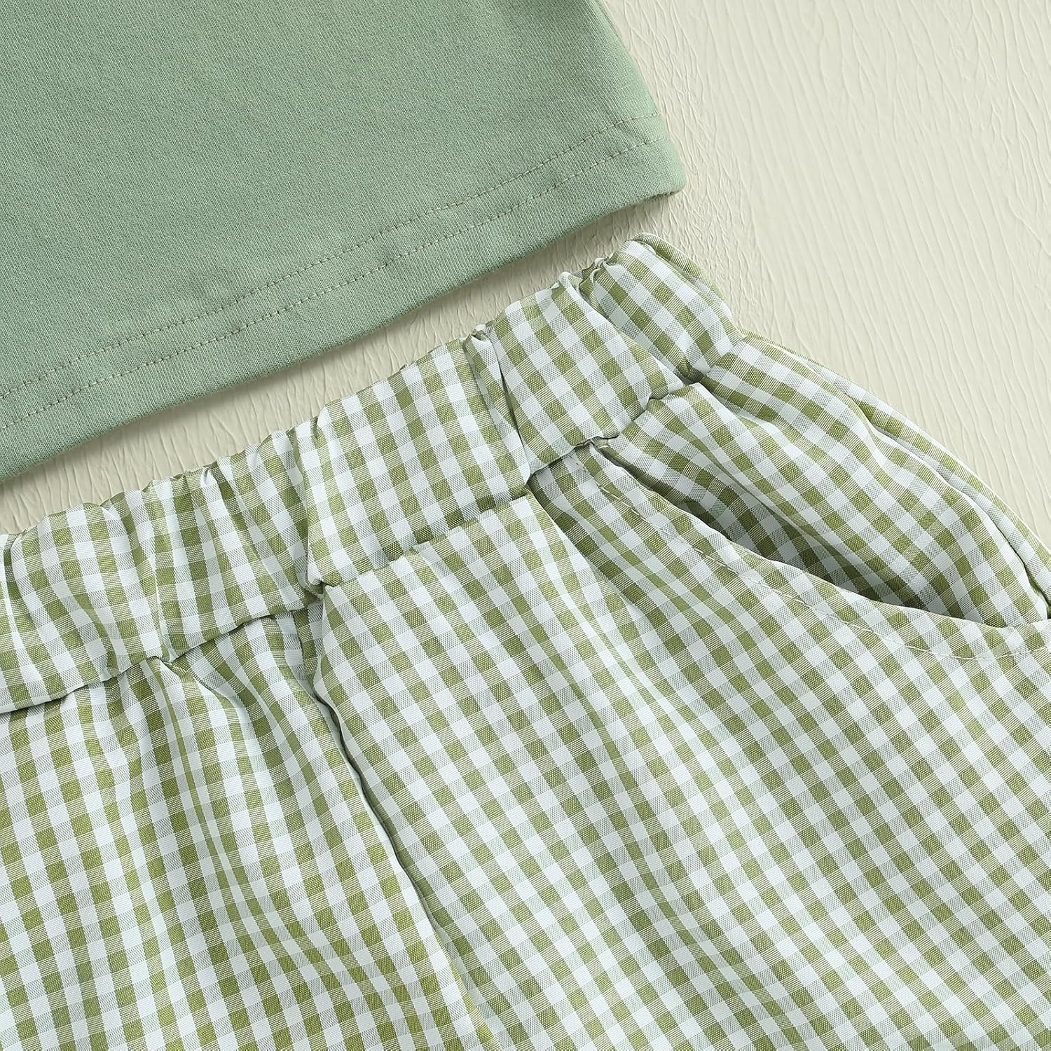 Bagilaanoe 2-Piece Summer Outfit for Toddler Boys Mallard Duck