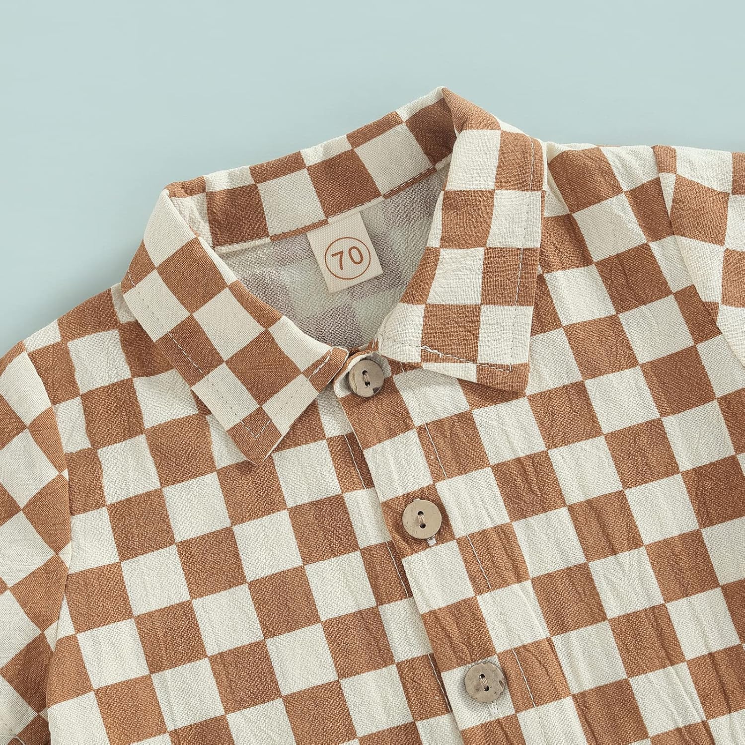 BULINGNA Checked Summer Toddler Boy Set