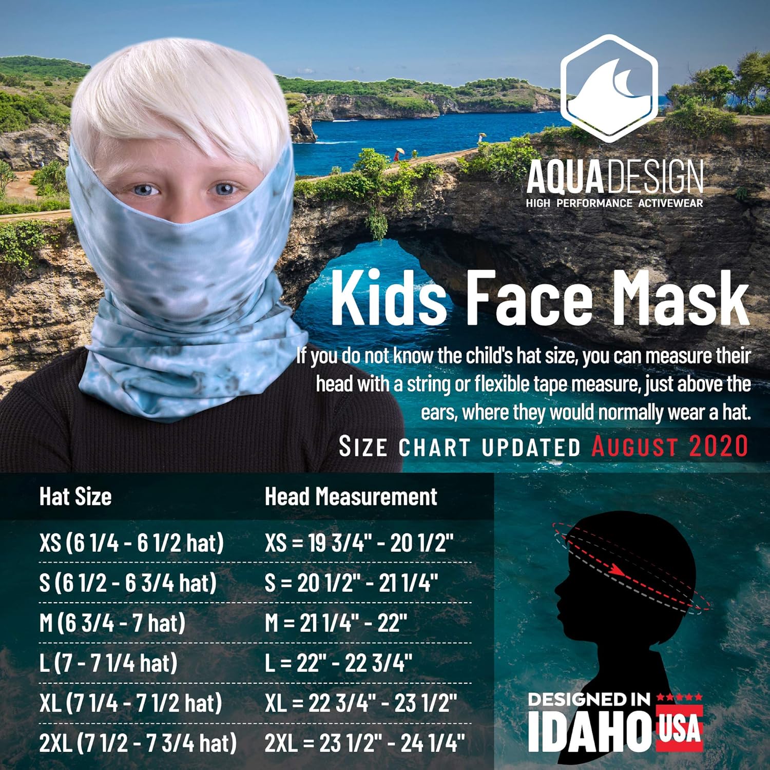 Cooling Face Mask for Kids