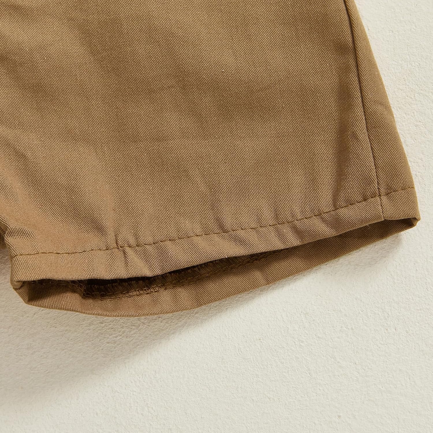 Murnouche Toddler Boy Easter Outfit Button-Down shirt shorts