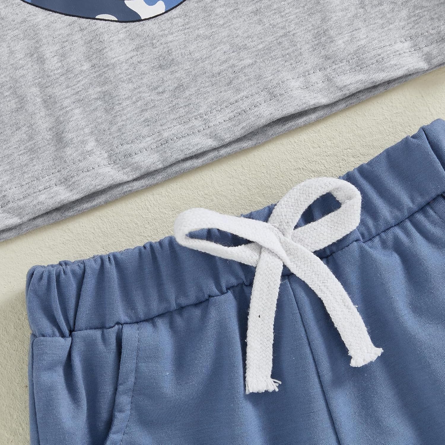 Bonangber Toddler Boy Summer Short Sleeve T-shirt and Shorts Set