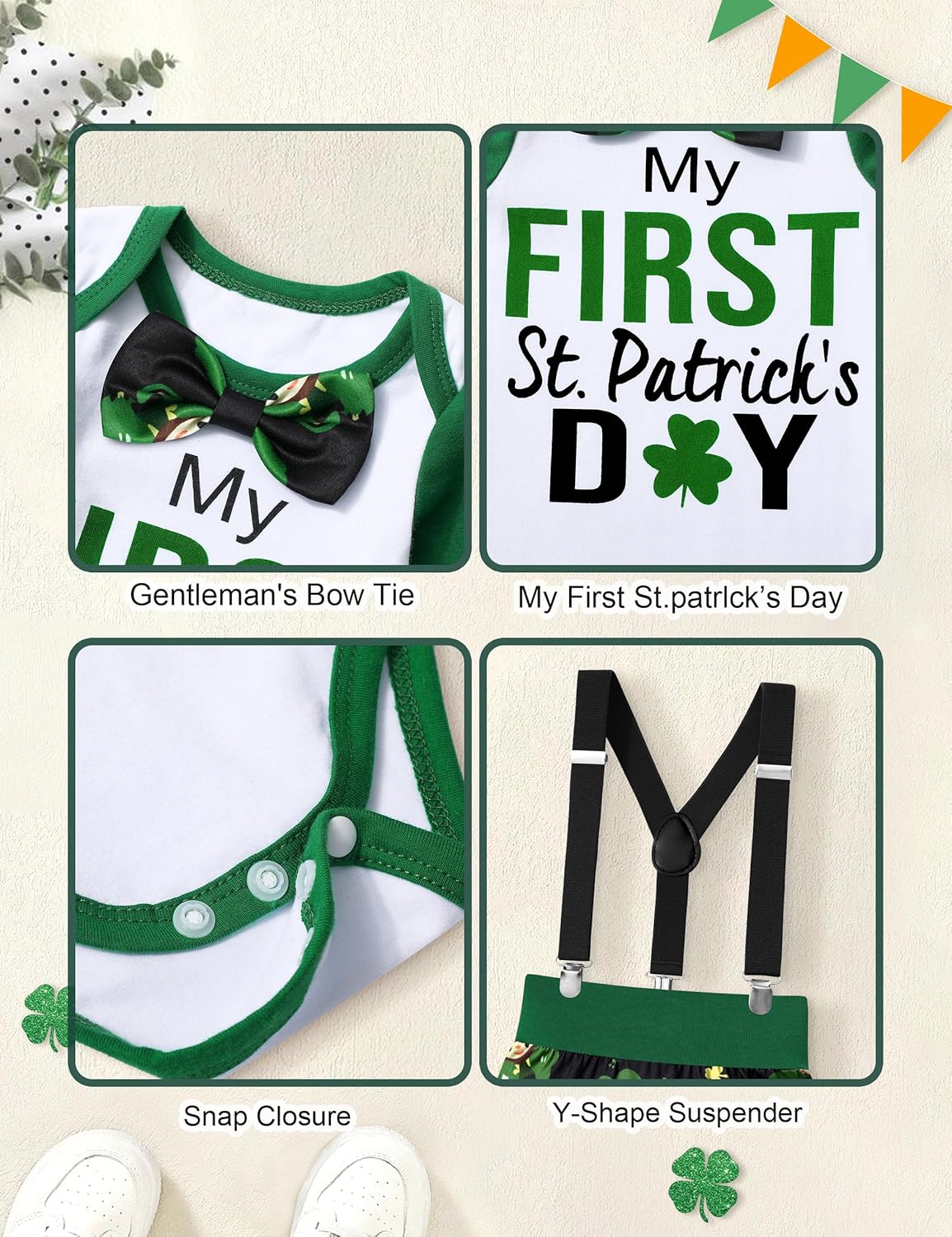 St Patricks Day Baby Boy Outfit_xyz